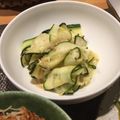 にことん's cooksnap of when they made ズッキーニのチョレギサラダ★夏の粋な食感.