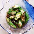 ♡こもれび♡'s cooksnap of when they made オクラのもずく酢和え.