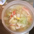 モモたま's cooksnap of when they made キャベツ×カニカマのふわとろ中華風スープ.