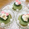 nagachan❀'s cooksnap of when they made レンジで簡単♪ 抹茶プリン.
