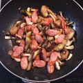 shirenma's cooksnap of when they made ウィンナーを入れた茄子としめじの炒め煮.