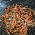 しょこ♥'s cooksnap of when they made きんぴらごぼう.