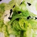 アトモッコリ's cooksnap of when they made レタスと味海苔の簡単サラダ❤️.