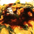 トモオちゃん's cooksnap of when they made ニラ玉甘酢あんかけ.