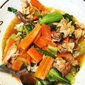 ていもしぃ's cooksnap of when they made 豚肉とチンゲン菜のあんかけ炒め.