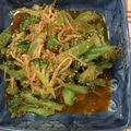 ぴぴにょん's cooksnap of when they made 我が家のえのきとブロッコリーの胡麻酢和え.