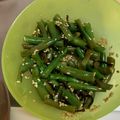 traum1's cooksnap of when they made 副菜に♪いんげんの塩昆布和え.