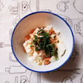 えつエツ's cooksnap of when they made くずし豆腐と鮭の簡単和え～☆.