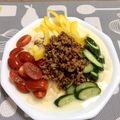 キリジャンまろ's cooksnap of when they made 冷やし豆乳坦々うどん.