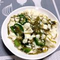 キリジャンまろ's cooksnap of when they made ☺めかぶとおくらと豆腐のサラダ♪.