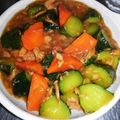 かちゃんぷぅ's cooksnap of when they made お汁たっぷり♪きゅうりとツナのあんかけ煮.