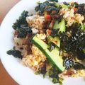 やまぐち∞もっこ's cooksnap of when they made 胡瓜と人参の彩りスタミナ炒飯✿.