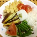 Y✿えくぼ飯's cooksnap of when they made 野菜たっぷり冷やしきつねそば☆.