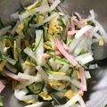 春巻きママ's cooksnap of when they made 大根ときゅうりの中華サラダ.