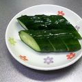 ☆ありか358☆'s cooksnap of when they made 黄金比率きゅうりの漬け物.