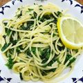 メリケンキッドママ☆'s cooksnap of when they made リングイーニ香草レモンソース.