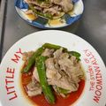 クックE2R3YU☆'s cooksnap of when they made 豚バラと玉ねぎの生姜焼き.