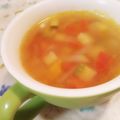 fu♪♪'s cooksnap of when they made お好きな野菜で＊冷製コンソメスープ.