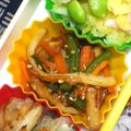 nosso's cooksnap of when they made あと一品！人参とピーマンと竹輪のきんぴら.