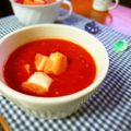 haruku221's cooksnap of when they made うまみがぎゅ〜濃厚トマトスープ♪.