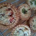 ミイシ's cooksnap of when they made ◆さくらんぼ no クランブルタルト◆.