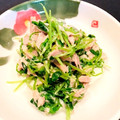 わにまみ's cooksnap of when they made 豆苗とツナの柚子胡椒マヨ和え.