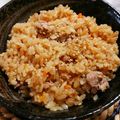saalalan's cooksnap of when they made 炊飯器で簡単すぎすぎ！焼肉ピラフ.