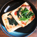 伊藤ゆずえもん's cooksnap of when they made 簡単！栄養満点！薄揚げピザ.