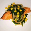 ＊coron＊'s cooksnap of when they made 鮭切身＆野菜ミックスのしょう油バター焼き.