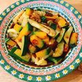 mikko6's cooksnap of when they made ズッキーニと夏野菜の＊ポン酢マリネ.