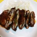 ひなた39's cooksnap of when they made 梅＆大葉挟みトンカツ.
