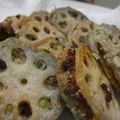 ☆りなすび☆'s cooksnap of when they made レンコンのはさみ揚げ.
