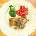 ボブナナ's cooksnap of when they made 鮭のパセリパン粉焼きたっぷりきのこソース.