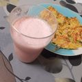 よちりん's cooksnap of when they made 余ったスイカですいかミルク.