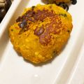 sayap99's cooksnap of when they made カボチャと明太子のフワフワやき.