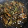 クックG623X5☆'s cooksnap of when they made 今夜は決まり♬ナスとピーマンの甘辛炒め.