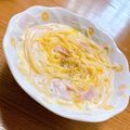 もふもふぺーん's cooksnap of when they made レンジで簡単！チーズたっぷりパスタ.