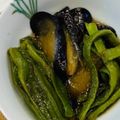 ちゃっちゃん♡'s cooksnap of when they made なすとピーマンの煮びたし.