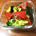 55mint's cooksnap of when they made たたき胡瓜とトマトの和え物 ～韓国風～.