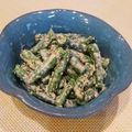 ちっちにゃん☆'s cooksnap of when they made ☆いんげんのマヨ胡麻めんつゆ和え☆.
