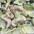 ちゃぎー's cooksnap of when they made きゅうりとワカメのわさびマヨ.