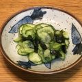 Yuriyuyu's cooksnap of when they made 胡瓜の酢の物.