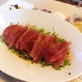 セリナオ's cooksnap of when they made マグロとスプラウトの和風カルパッチョ♪.