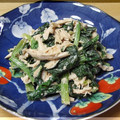 ぽりぽり拓庵's cooksnap of when they made ササミとほうれん草のオイマヨ和え♪.