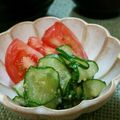yukitarooo's cooksnap of when they made 即出来1品☆胡瓜のゴマ酢和え☆.