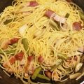 ☆ゆかねえさん☆'s cooksnap of when they made 厚切りベーコンとインゲンのペペロンチーノ.