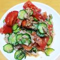 マーたん's cooksnap of when they made 夏バテにはトマト&きゅうり！.