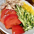 ＊＊もっさん＊＊'s cooksnap of when they made 簡単！豚しゃぶの冷やし中華♡.