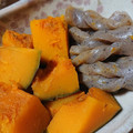 ナーちゃん's cooksnap of when they made かぼちゃと手綱こんにゃくの煮物.