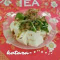 こたらパッド's cooksnap of when they made 水菜たっぷり～♡わさび味の冷やっこ.